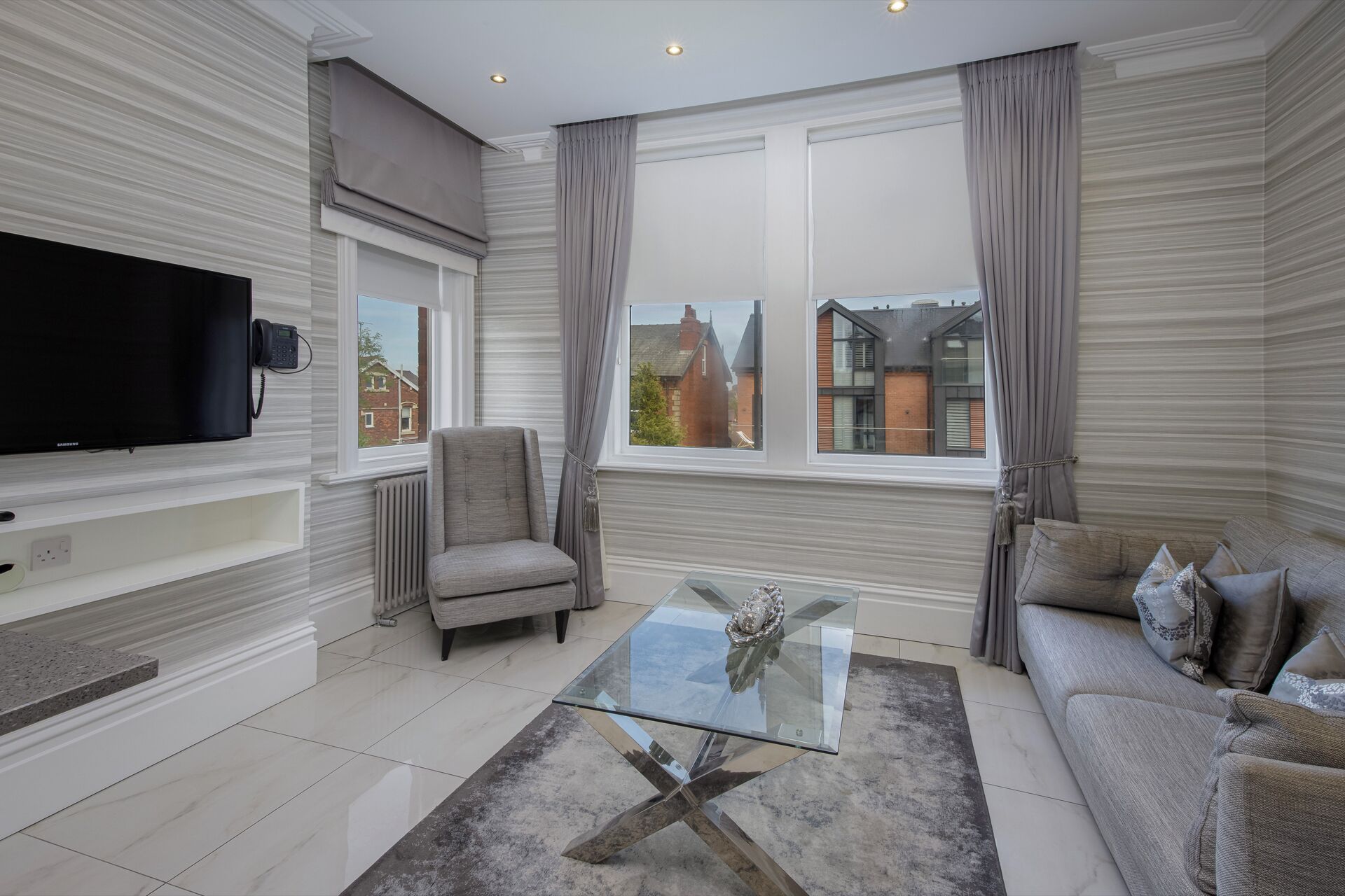 奢华公寓 | 起居区 | 平板电视