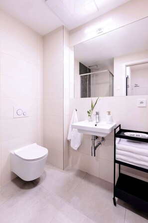 Regadera y secadora de cabello 