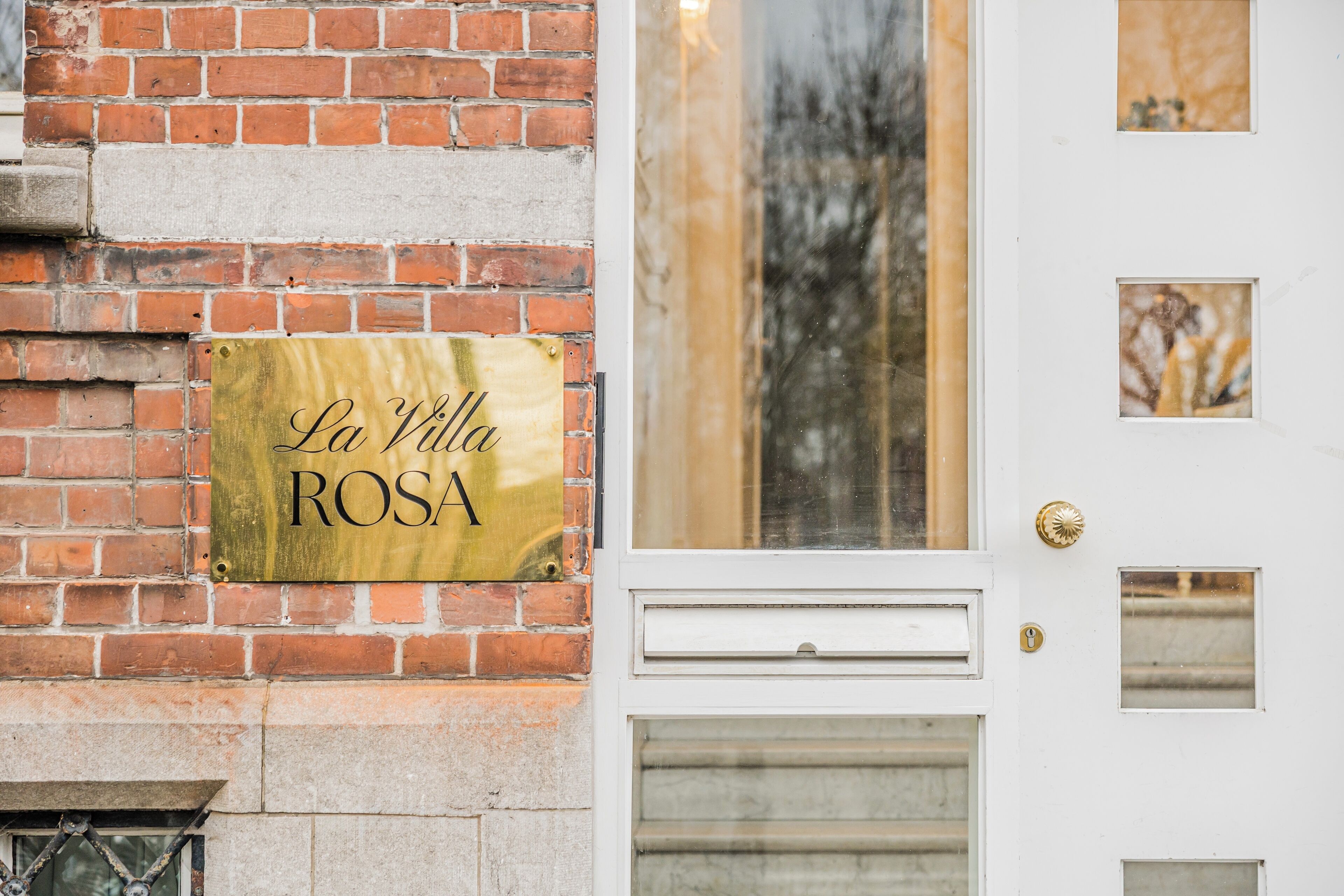 Façade de l’hébergement