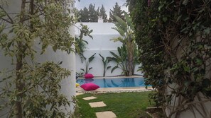 Alberca al aire libre 