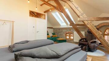 2 Schlafzimmer, Zimmersafe, Bügeleisen/Bügelbrett, Reisekinderbett