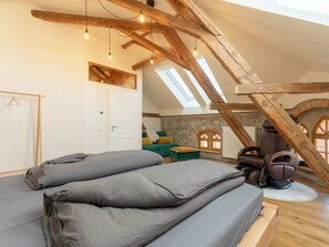 2 bedrooms, iron/ironing board, travel crib, free WiFi