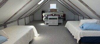 Historic waterfront cottage offers quiet, comfortable intimacy.