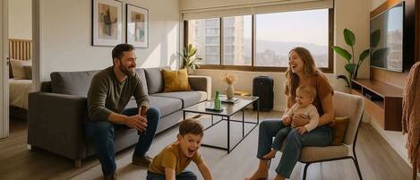 Televisión y oficina