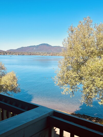 Bright lakeside condo