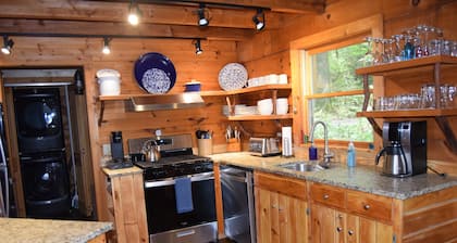 New Listing! Rustic Cabin in the Laurels, in town, pet-friendly