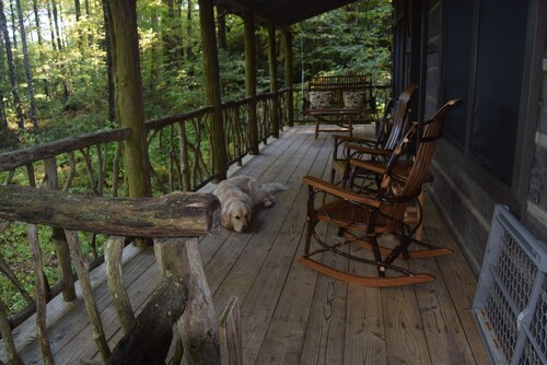 New Listing! Secluded -Rustic Log Cabin- In Town Cashiers- Pet-Friendly!