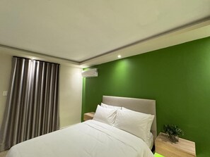 1 間睡房、熨斗/熨衫板、Wi-Fi、床單