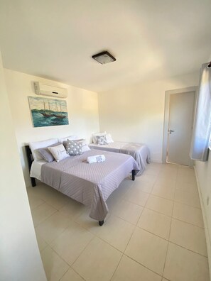 4 habitaciones, internet y ropa de cama 