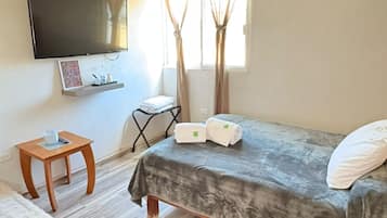 Accès Internet, draps fournis