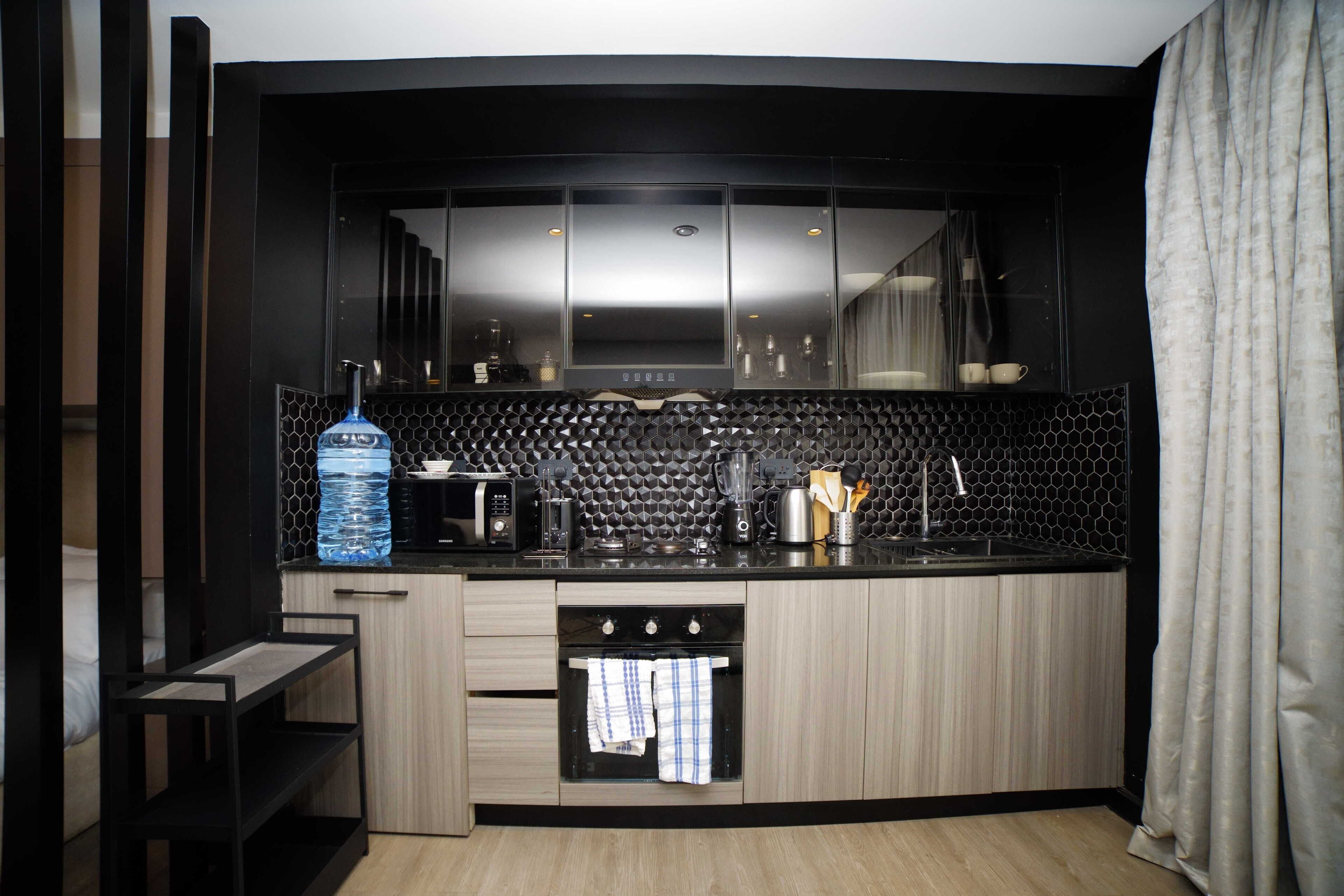 Micro-ondas, fogão, cooktop