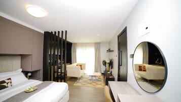 1 Schlafzimmer, BĂŒgeleisen/BĂŒgelbrett, WLAN, BettwĂ€sche