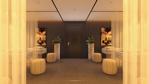 Behandlungsräume für Paare, Körperbehandlungen, Aromatherapie