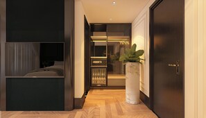 Minibar, két bảo mật tại phòng, bàn, màn/rèm cản sáng