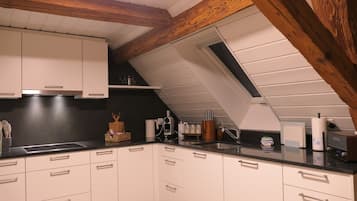 Kühlschrank, Ofen, Herdplatte, Geschirrspüler