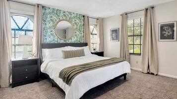 8 bedrooms, iron/ironing board, travel cot, WiFi