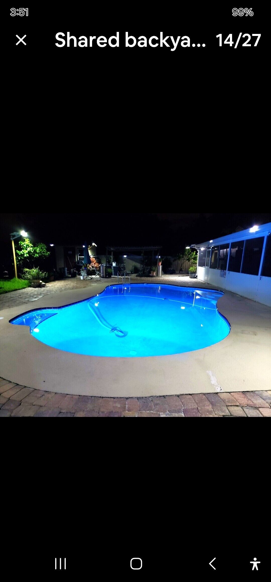 Outdoor pool