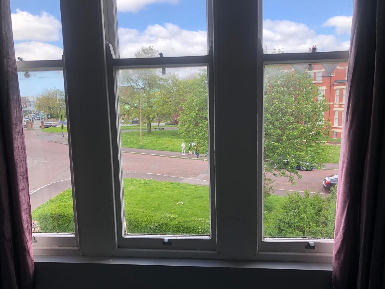 Comfort Double Room, Non Smoking, Private Bathroom | Desk, laptop workspace, blackout drapes, iron/ironing board