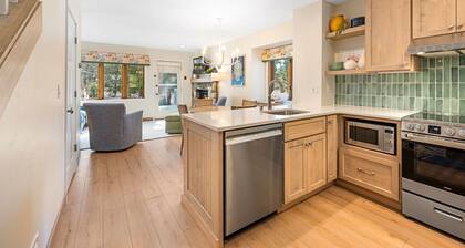 Welcoming 2-bedroom condo featuring an updated walk-in shower.