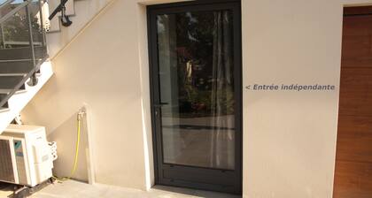 Independent studio in house