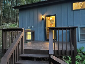 Exterior detail - Harvest Moon Lodge- 3 Bedroom 1 Bathroom Cabin in The Hideout, Lake Ariel, PA (The Hideout)