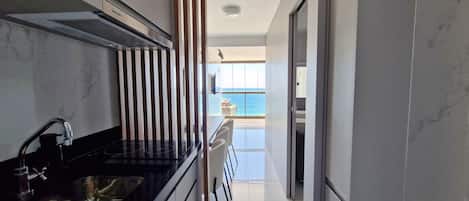 Basic Apartment | Private kitchen | Mini-fridge, microwave, stovetop, coffee/tea maker