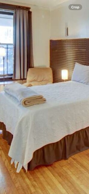 1 soverom, strykejern/-brett, wi-fi og sengetøy