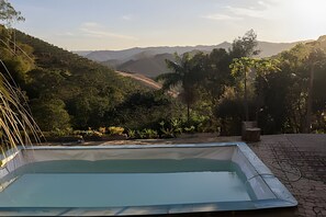House, Garden View | Outdoor spa tub