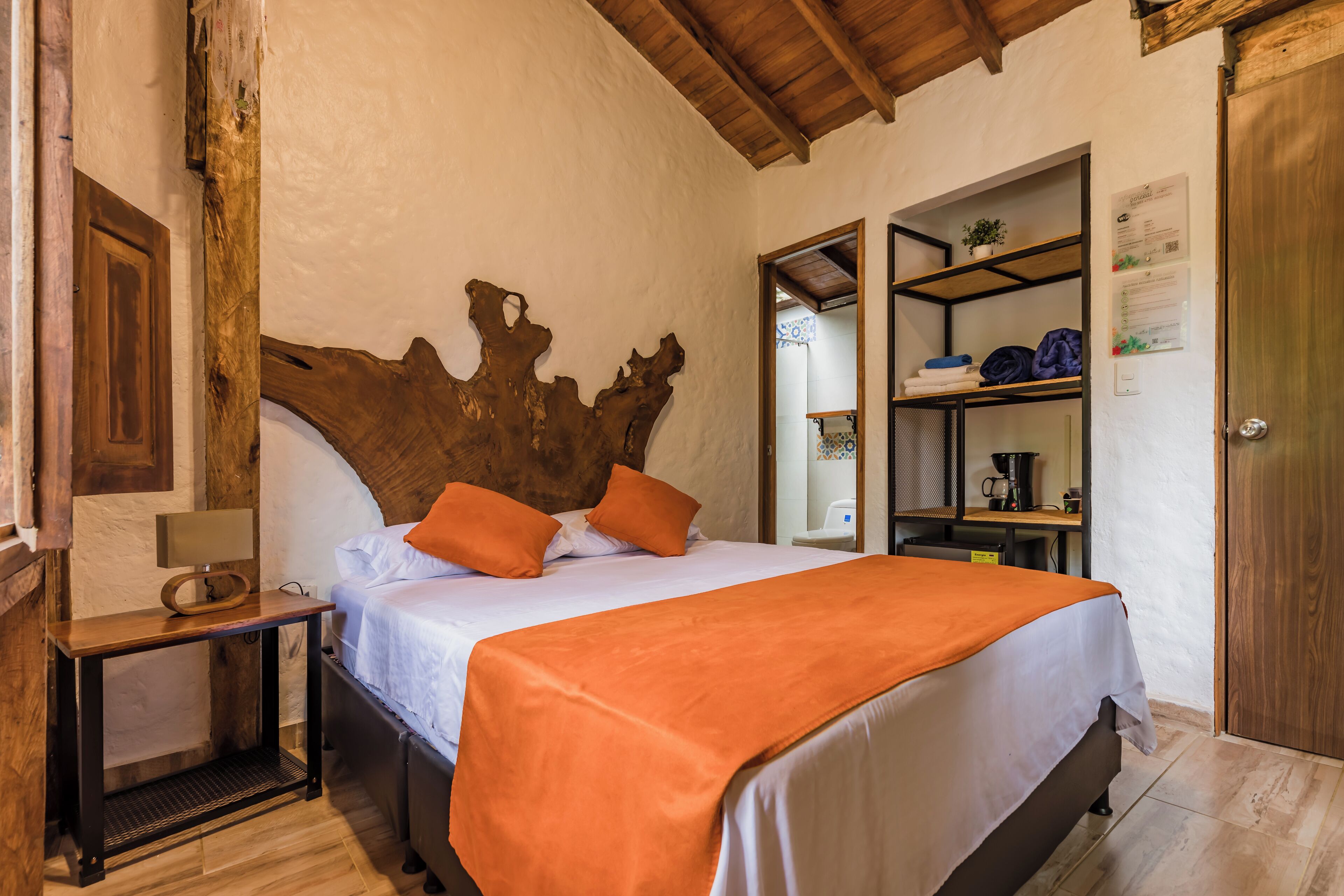 Junior Cabin, Patio, Mountain View | Minibar, in-room safe, individually decorated, individually furnished