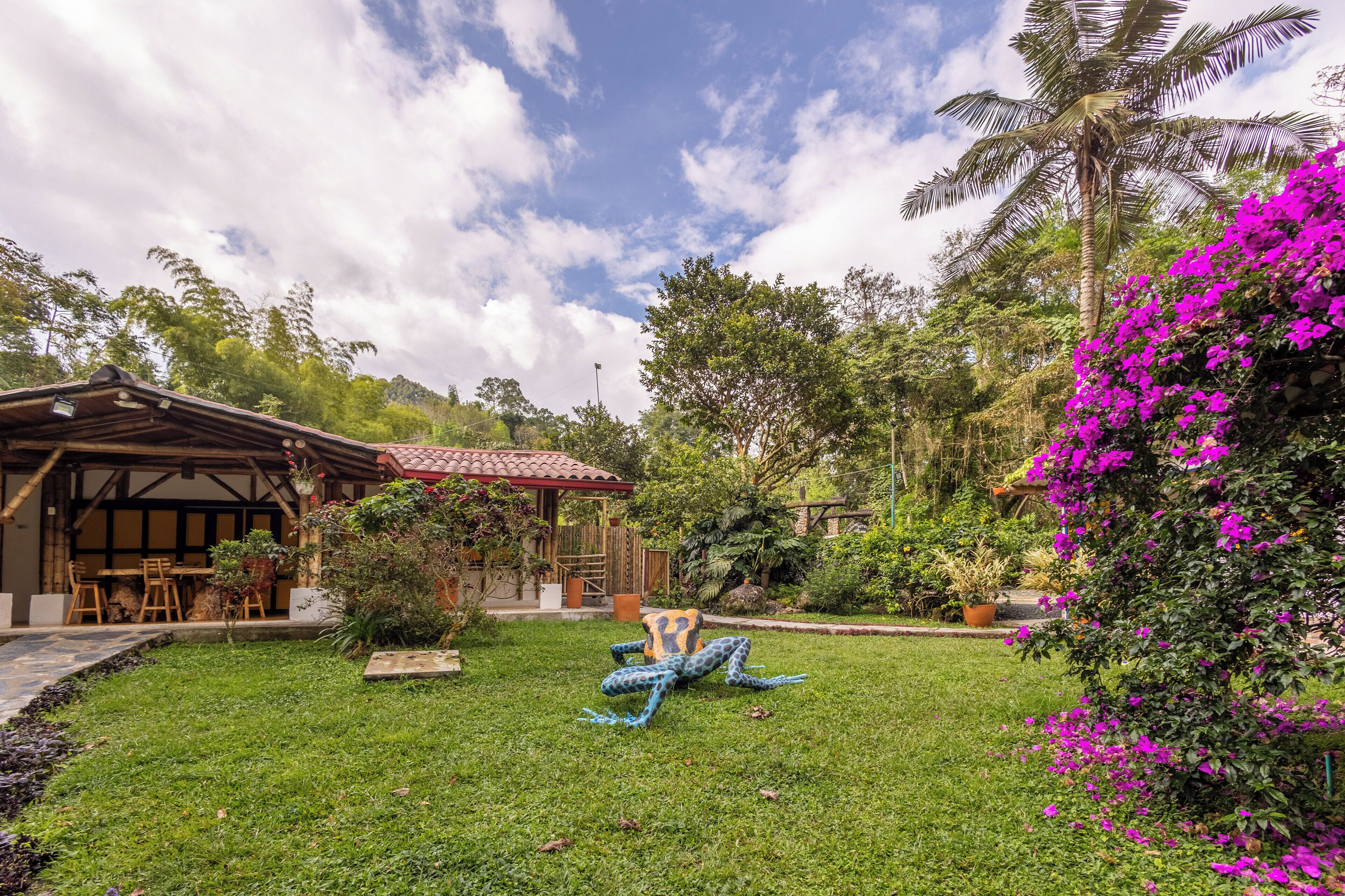 Façade de l’hébergement