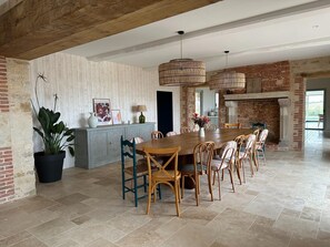 House | Dining - Beautiful Villa With Wellness Views (Sainte-Cecile)