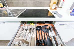 電冰箱、微波爐、爐台、鍋具/餐盤/廚房用品
