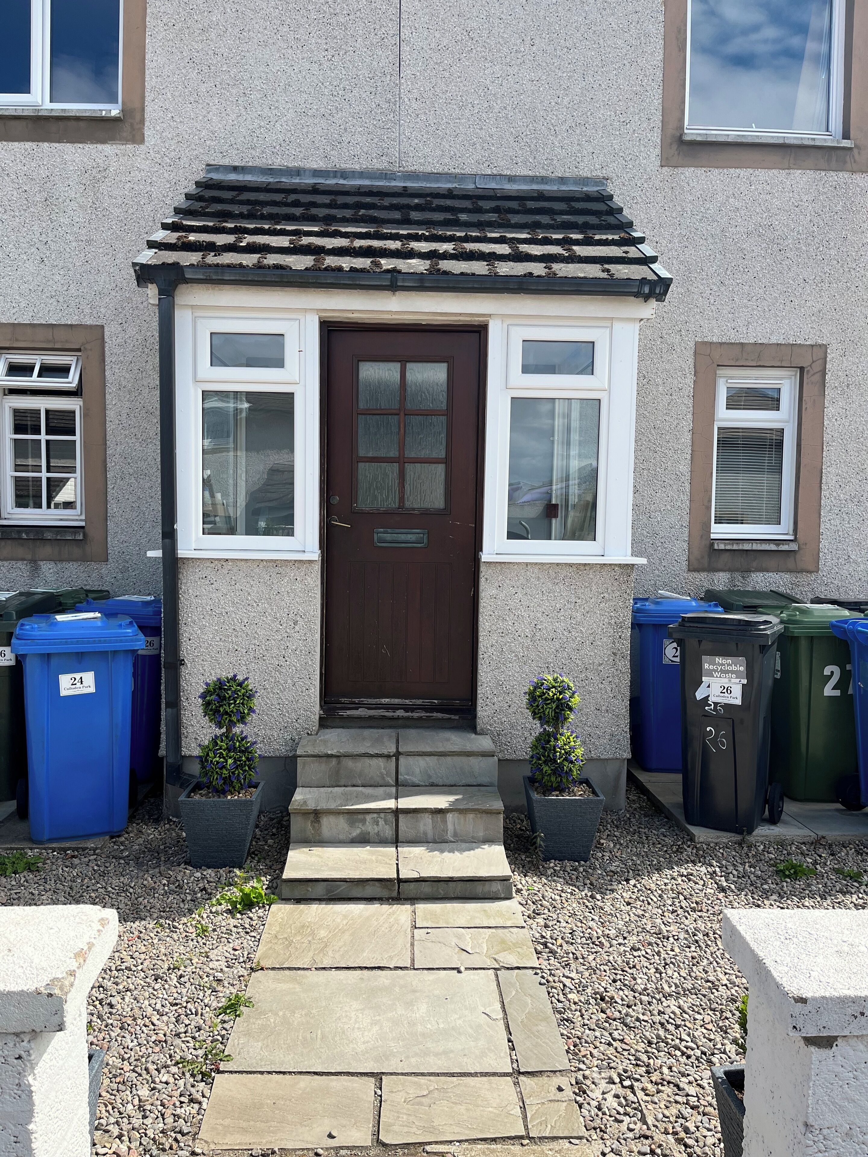 تفاصيل الفندق من الخارج