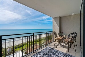 Outdoor dining - Oceanfront Stay with Private Balcony (Myrtle Beach)