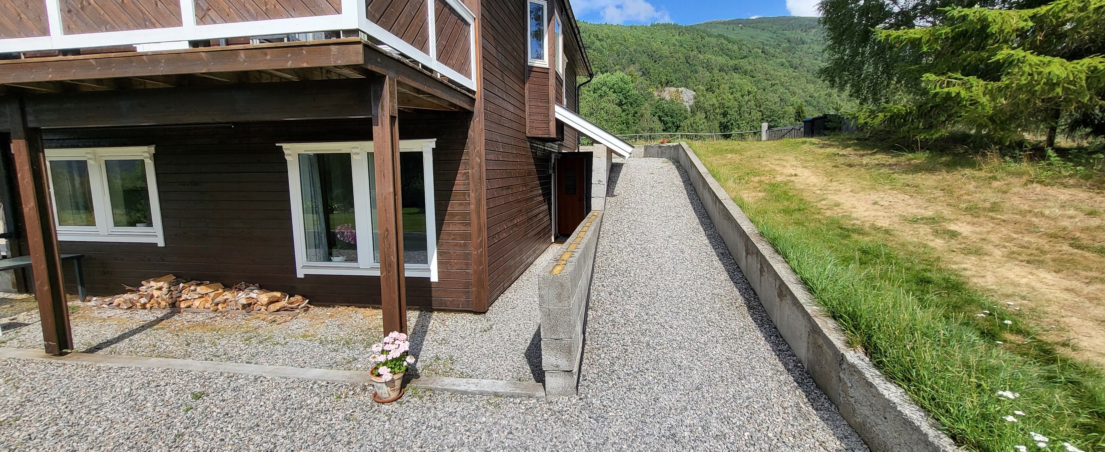 Overnattingsstedets uteområder