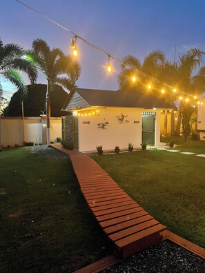 Terrain de l’hébergement 