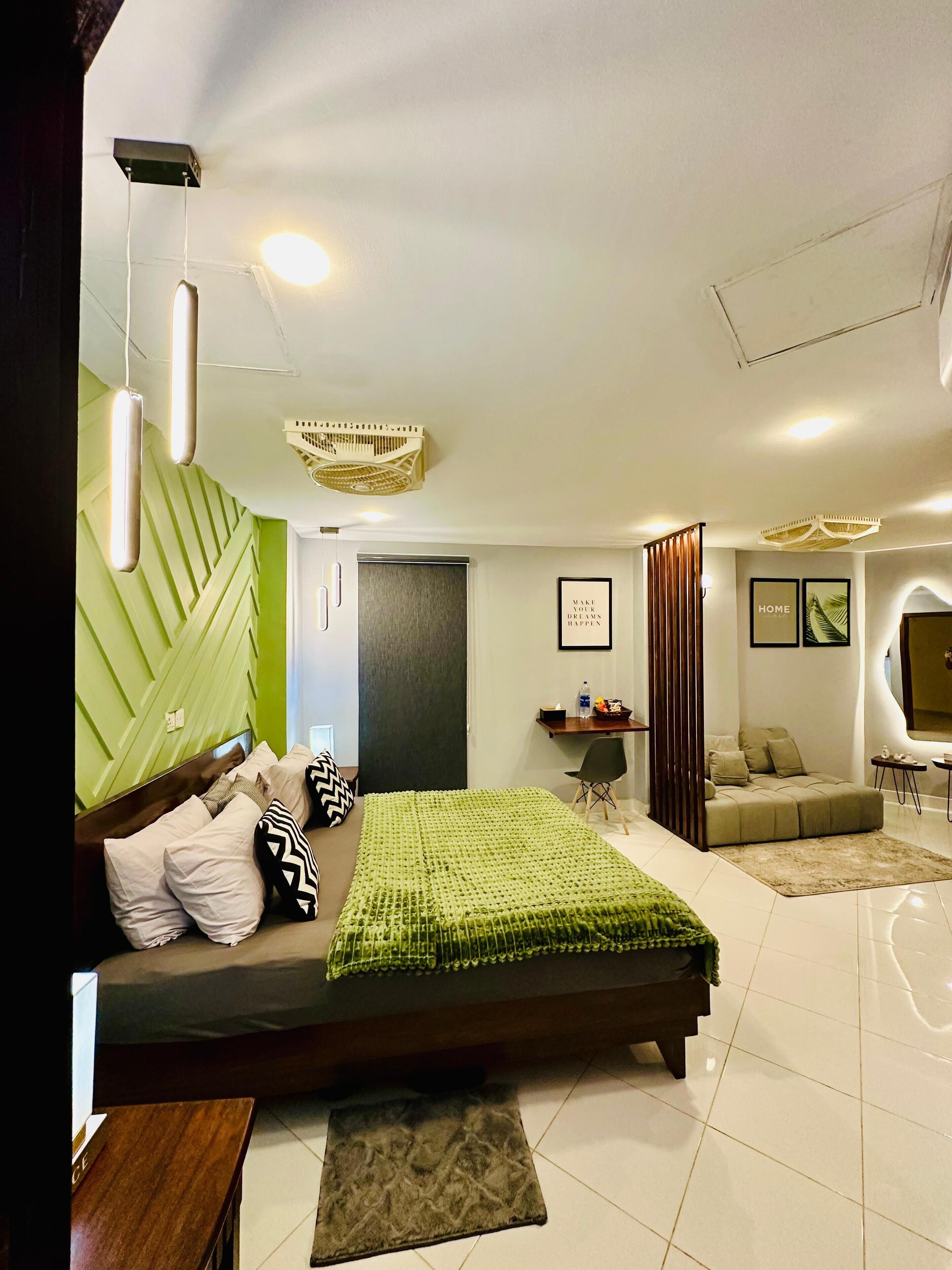 1 Schlafzimmer, Bügeleisen/Bügelbrett, Internetzugang, Bettwäsche