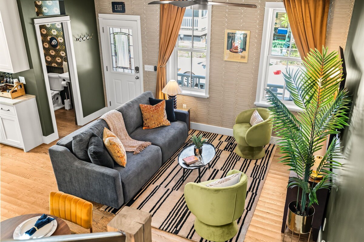 Photo 35 of Designer Spa Retreat Near Historic Downtown! Pets! Luxury Walk to Shops & Dining