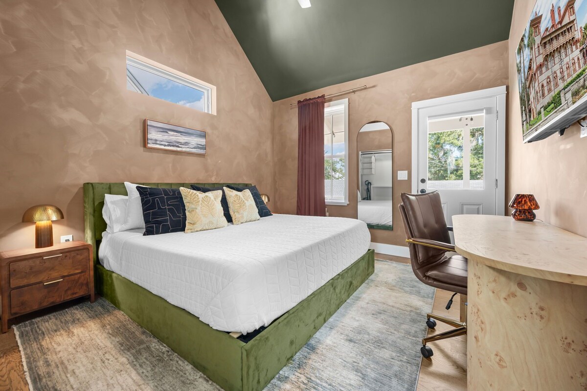 Photo 46 of Designer Spa Retreat Near Historic Downtown! Pets! Luxury Walk to Shops & Dining
