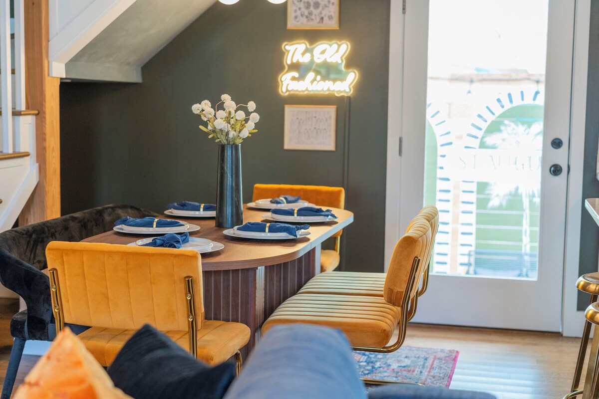 Photo 14 of Designer Spa Retreat Near Historic Downtown! Pets! Luxury Walk to Shops & Dining