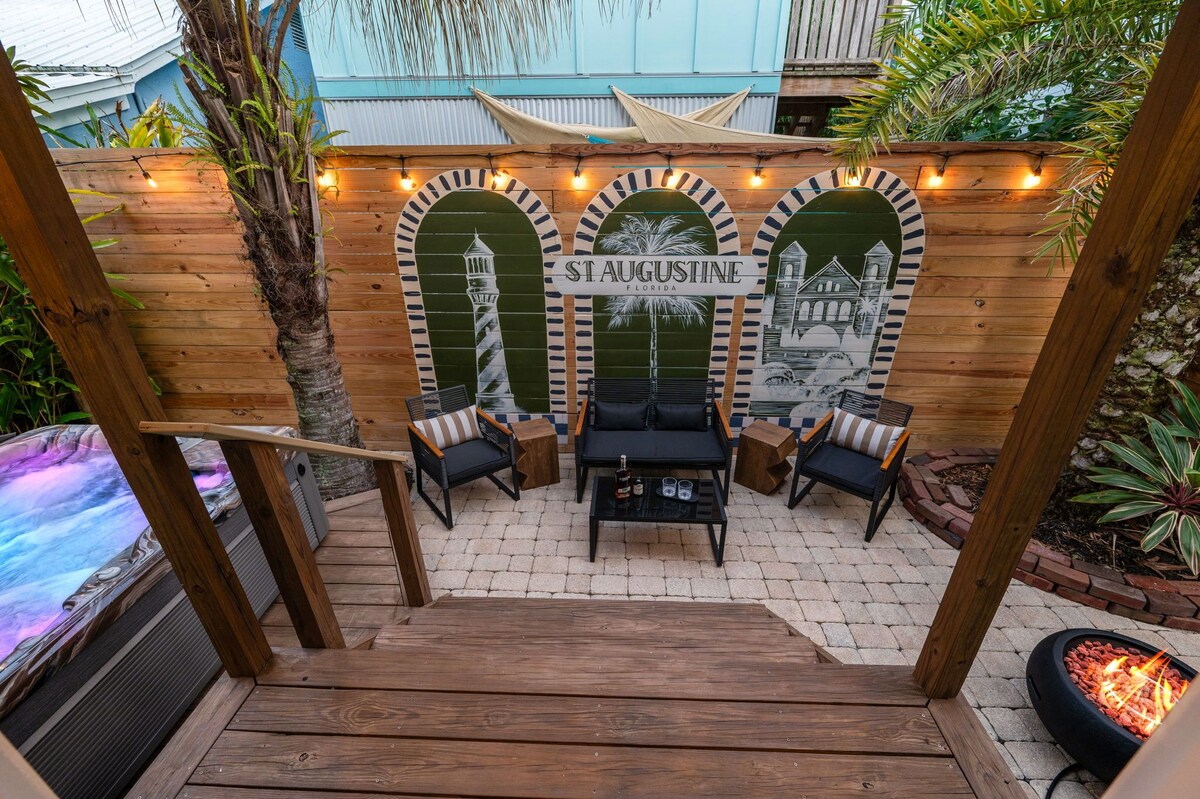 Photo 72 of Designer Spa Retreat Near Historic Downtown! Pets! Luxury Walk to Shops & Dining
