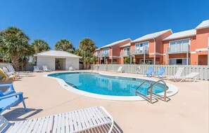 Pool - Beachside Bliss – Miramar 2BR/2.5BA Retreat (Miramar Beach)