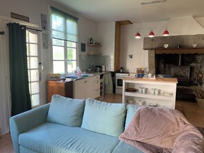 TV, peis og DVD-spiller