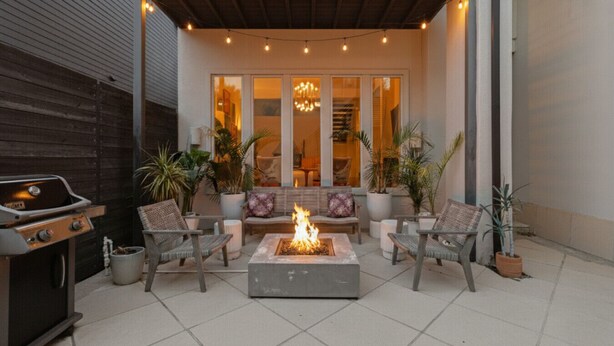 Terrace/patio - Katy Trail Getaway | Pool |Patio | Billiards (Dallas)