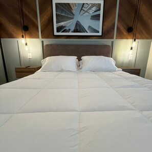 1 bedroom, iron/ironing board, bed sheets