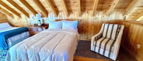 2 slaapkamers, een strijkplank/strijkijzer, wifi, beddengoed