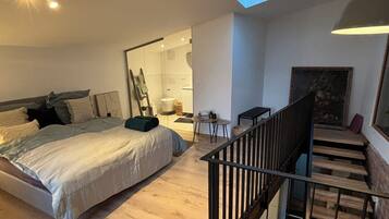 1 chambre, fer et planche Ă repasser, Wi-Fi, draps fournis