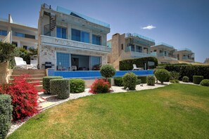 Vila superluxo, vista para o mar | Terraço/pátio