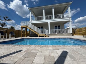 Pool - 6BR Luxury Home with Private Pool- Walk to Marina and Local Restaurants (Orange Beach)