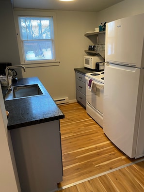 Microwave, oven, stovetop